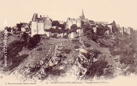 Carte postale de Sainte-Suzanne
