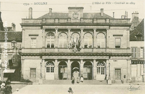 Carte postale de Moulins