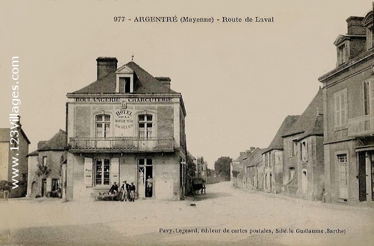 Carte postale de Argentré