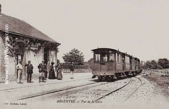 Carte postale de Argentré