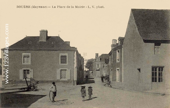 Carte postale de Bouère