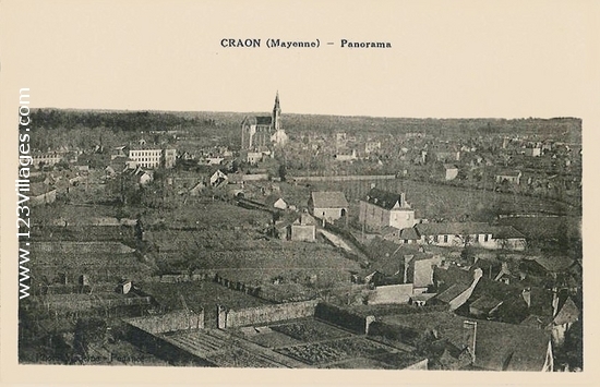 Carte postale de Craon