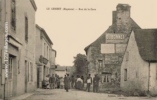 Carte postale de Genest-Saint-Isle