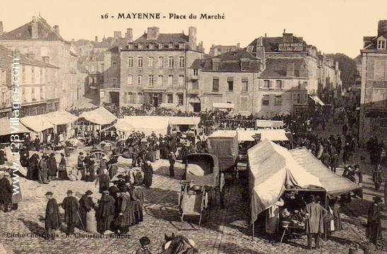 Carte postale de Mayenne