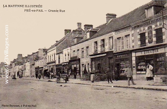 Carte postale de Pré-en-Pail