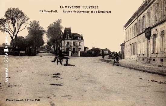 Carte postale de Pré-en-Pail