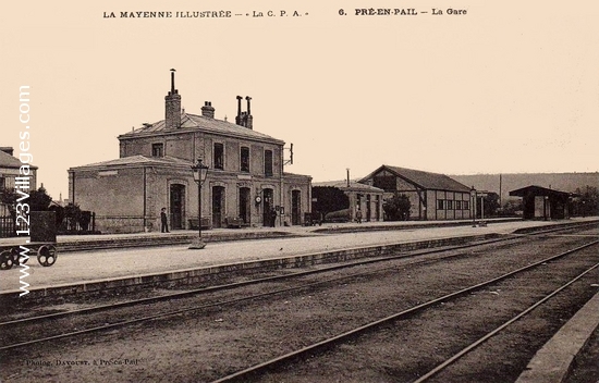 Carte postale de Pré-en-Pail