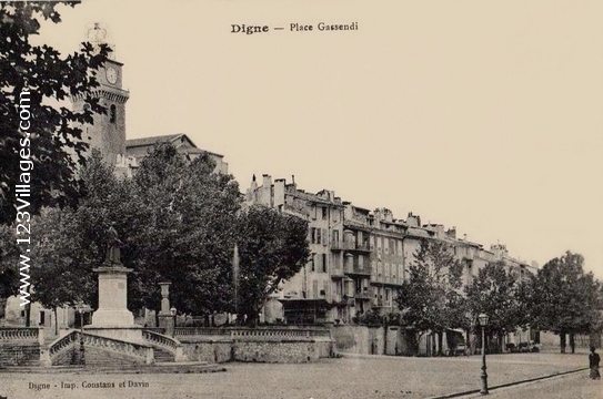 Carte postale de Digne-les-Bains