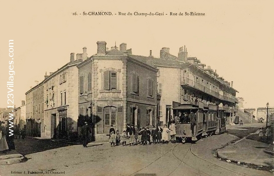 Carte postale de Saint-Chamond