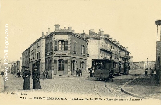 Carte postale de Saint-Chamond