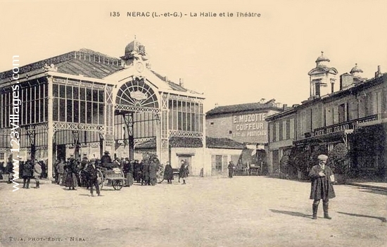 Carte postale de Nérac