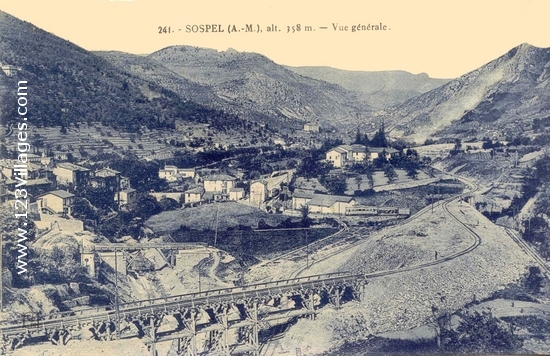 Carte postale de Sospel