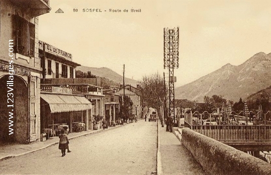 Carte postale de Sospel