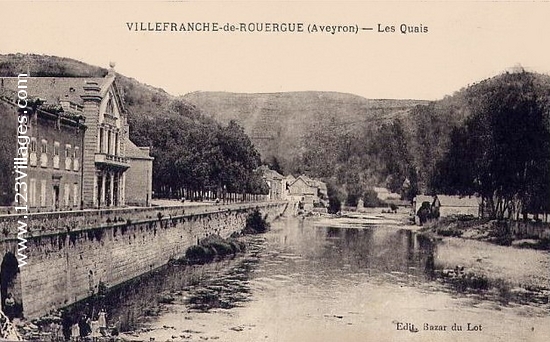 Carte postale de Villefranche-de-Rouergue