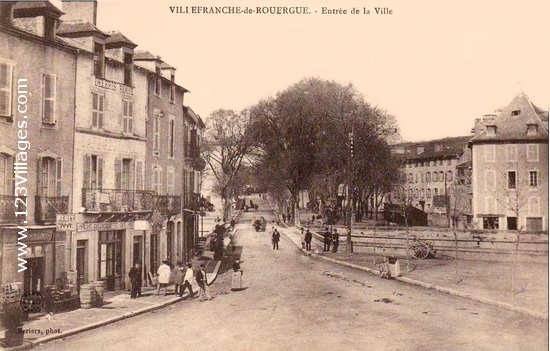 Carte postale de Villefranche-de-Rouergue