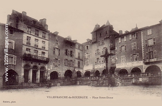 Carte postale de Villefranche-de-Rouergue