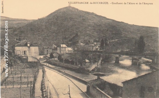 Carte postale de Villefranche-de-Rouergue