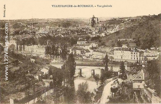 Carte postale de Villefranche-de-Rouergue