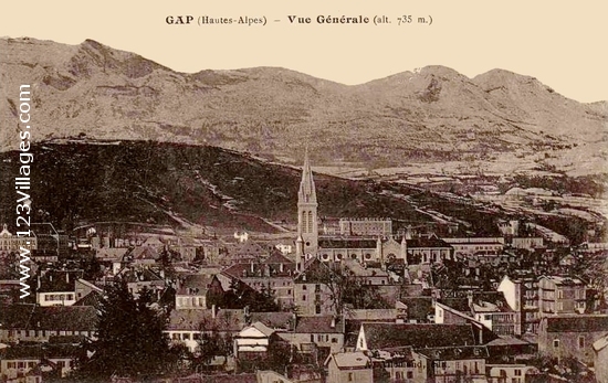 Carte postale de Gap