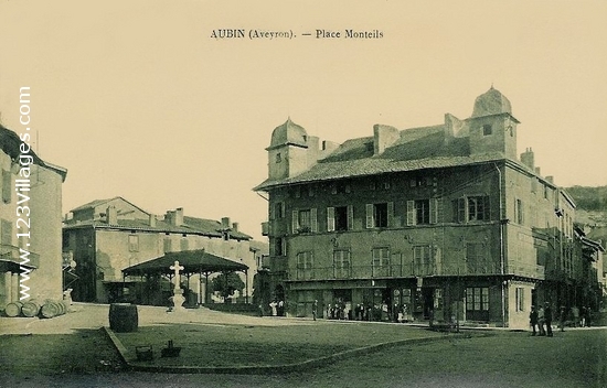 Carte postale de Aubin