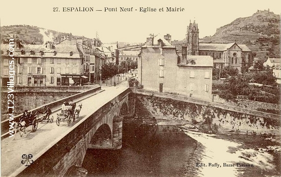 Carte postale de Espalion