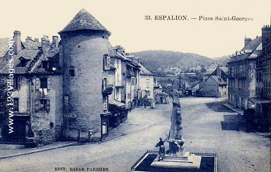 Carte postale de Espalion