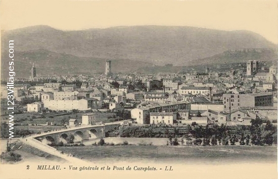 Carte postale de Millau