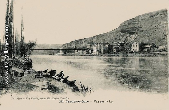 Carte postale de Capdenac-Gare