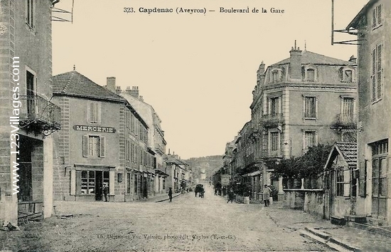 Carte postale de Capdenac