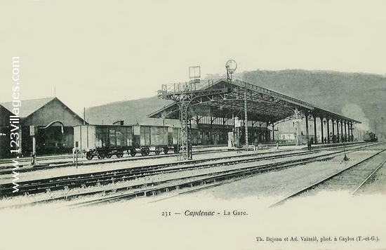 Carte postale de Capdenac