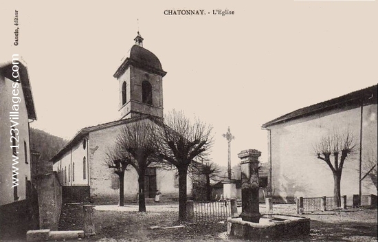 Carte postale de Châtonnay