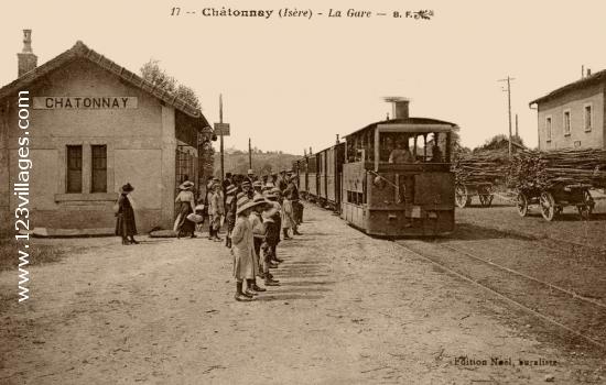 Carte postale de Châtonnay