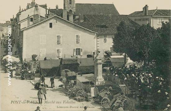 Carte postale de Pont-de-Vaux