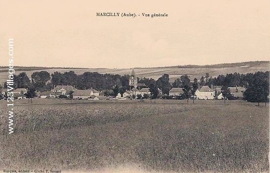 Carte postale de Marcilly-le-Hayer