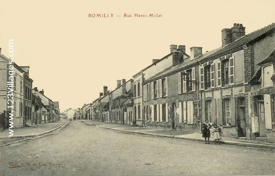 Carte postale de Romilly-sur-Seine