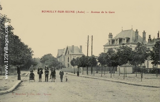 Carte postale de Romilly-sur-Seine