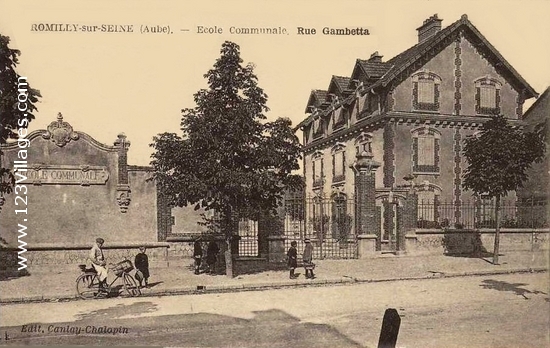 Carte postale de Romilly-sur-Seine