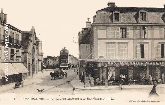 Carte postale de Bar-sur-Aube