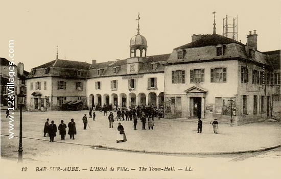 Carte postale de Bar-sur-Aube