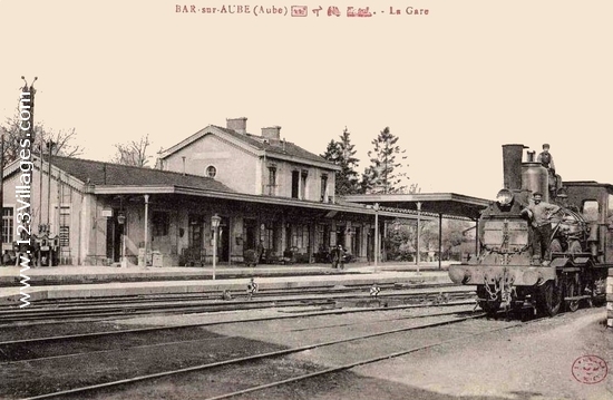 Carte postale de Bar-sur-Aube