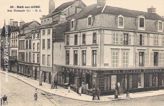 Carte postale de Bar-sur-Aube