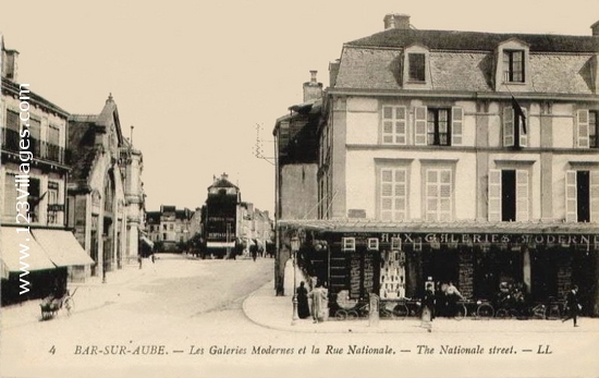 Carte postale de Bar-sur-Aube