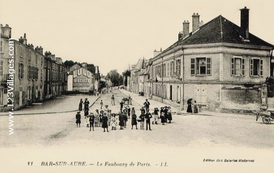 Carte postale de Bar-sur-Aube