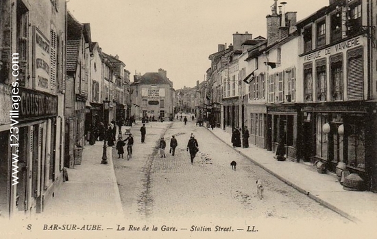 Carte postale de Bar-sur-Aube