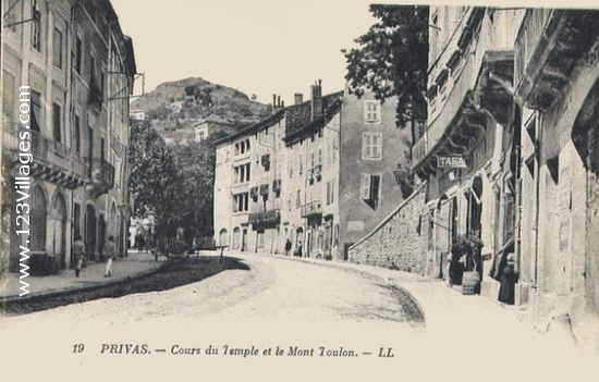 Carte postale de Privas