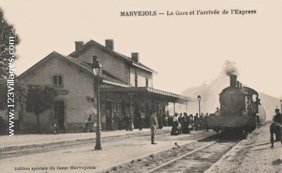 Carte postale de Marvejols