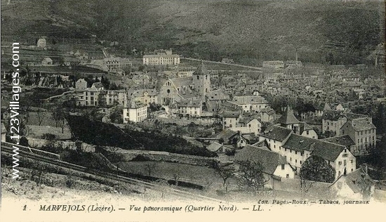 Carte postale de Marvejols