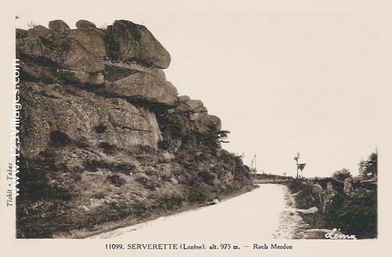 Carte postale de Serverette