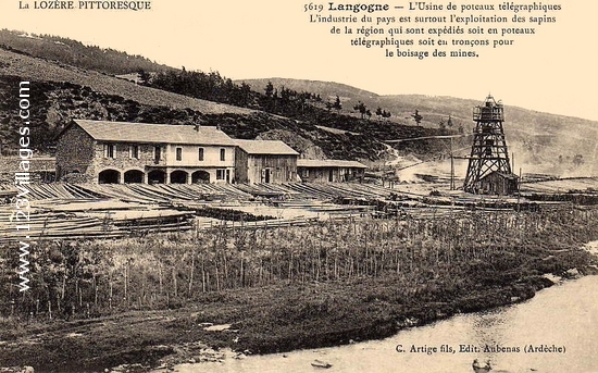 Carte postale de Langogne