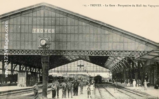 Carte postale de Troyes